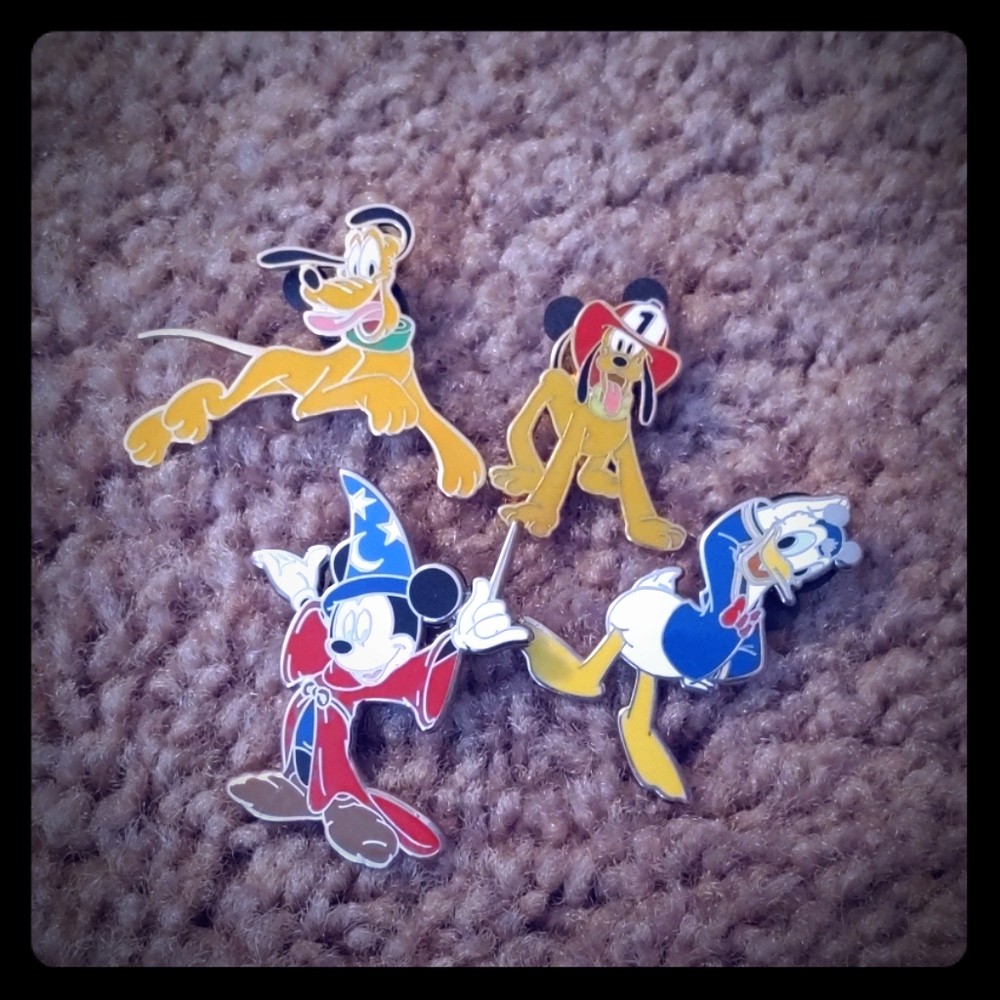 Mickey mouse and gang pins!